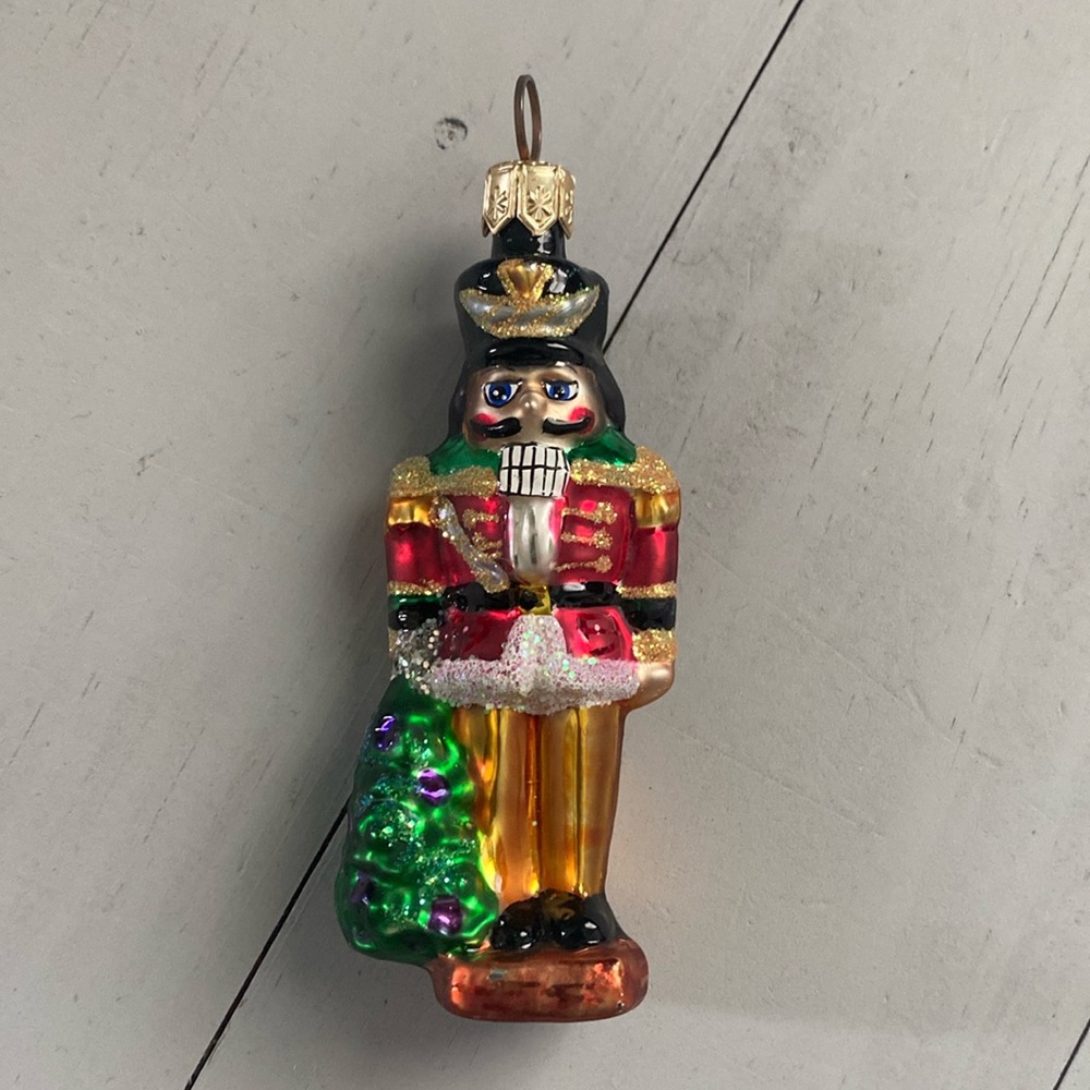 Christopher Radko nutcracker ornament